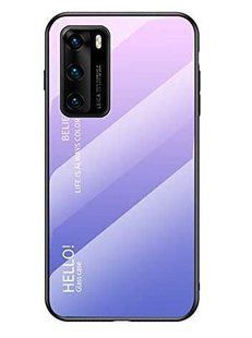 Чехол Huawei P40 Gradient Hello Pink Purple