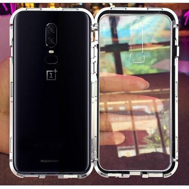 Magnetic case Full Glass 360 (магнітний чохол) для Oneplus 6