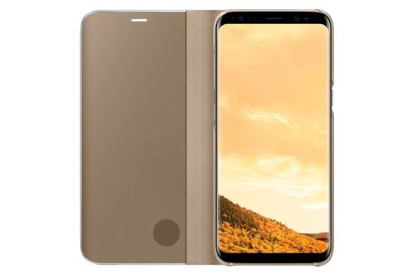 Чохол Clear View Standing Cover для Samsung Galaxy A5 2017 A520 Gold