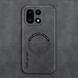 Кожаный чехол OLGE с MagSafe для OnePlus 15 Light gray
