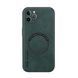 Шкіряний чохол OLGE з MagSafe для Apple iPhone 11 Pro Max Green