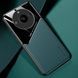Бізнес чохол бампер GENEROUS для Realme 11 Pro Plus зі скла і штучної шкіри