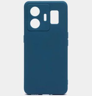 Силіконовий чохол Soft Touch для Realme GT5 Dark blue