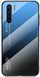 Чехол Oppo F15 Gradient Hello Blue Black