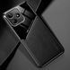 Бизнес чехол бампер GENEROUS для Realme C63 из стекла и искусственной кожи