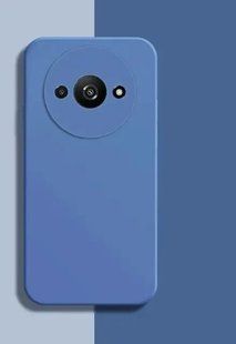 Силиконовый чехол Soft Touch для Xiaomi Redmi A3 / Redmi A3x Dark blue