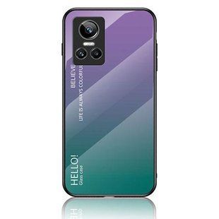 Чохол Realme GT Neo 3 Gradient Hello Purple Green