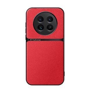 Шкіряний чохол Elegance з магнітом для Realme 12 5G Red