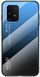 Чехол Samsung Galaxy A91 Gradient Hello Blue Black