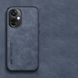 Кожаный чехол Sheepskin с магнитом для OnePlus Nord CE3 Lite Blue
