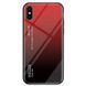 Чохол Apple iPhone X / iPhone Xs Gradient Hello Red Black