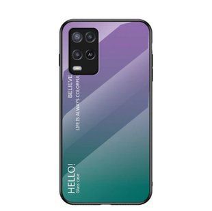 Чохол Realme 8 4G / Realme 8 Pro 4G Gradient Hello Purple Green
