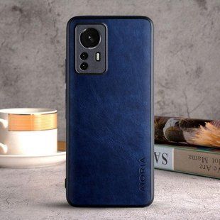 Кожаный чехол AIORIA Vintage для Xiaomi 12 Lite blue