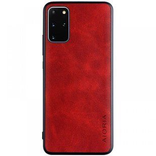 Шкіряний чохол AIORIA Vintage для Samsung Galaxy S20 Plus red