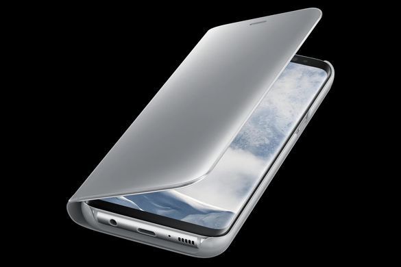 Чохол Clear View Standing Cover для OnePlus 7T Silver