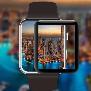 Захисне скло Apple Watch 40mm Full Glue 5D (Mocolo 0,33 мм)