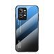 Чехол Realme GT2 Gradient Hello Blue Black
