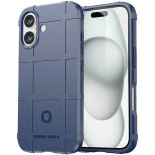 Чехол Rugged Shield для Apple iPhone 16 Plus Blue