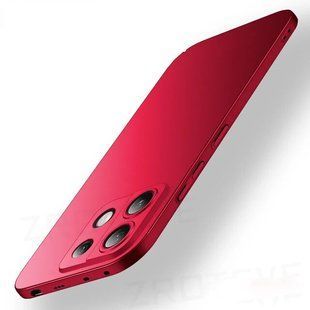 Чехол MSVII для Xiaomi Poco M6 Pro (поликарбонат) Red