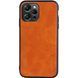 Кожаный чехол AIORIA Vintage для Xiaomi Redmi 12 orange