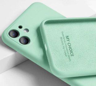 Силіконовий чохол Liquid Silicone Case Apple iPhone 11 Green
