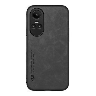 Кожаный чехол Sheepskin с магнитом для Oppo Reno10 Pro Global