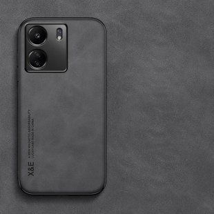 Шкіряний чохол Sheepskin з магнітом для Xiaomi Redmi 13C / Poco C65