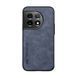 Шкіряний чохол Sheepskin з магнітом для OnePlus Ace 2 Pro Blue