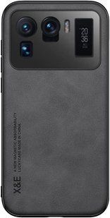 Шкіряний чохол Sheepskin з магнітом для Xiaomi Mi 11 Ultra