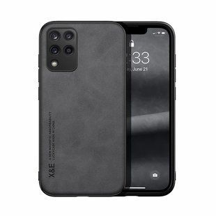 Шкіряний чохол Sheepskin з магнітом для Samsung Galaxy A12