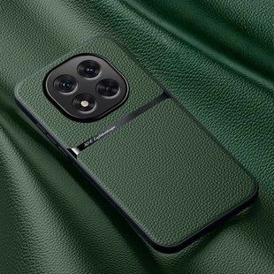 Шкіряний чохол Elegance з магнітом для Xiaomi Redmi Note 14 Pro Plus 5G Green