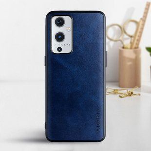 Шкіряний чохол AIORIA Vintage для OnePlus 9 (US) blue
