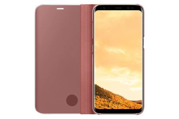 Чехол Clear View Standing Cover для Xiaomi Redmi Note 11 Pro Global / Redmi Note 11 Pro 5G Global Rose Gold
