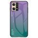 Чохол Oppo Reno7 4G Gradient Hello Purple Green