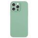 Силиконовый чехол Liquid Silicone Case Apple iPhone 15 Pro Green