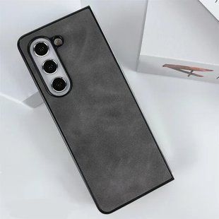 Кожаный чехол Sheepskin с магнитом для Samsung Galaxy Fold 6