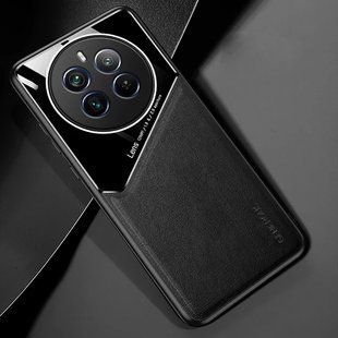 Бізнес чохол бампер GENEROUS для Realme 12 Pro Plus 5G зі скла і штучної шкіри