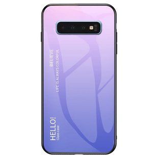 Чохол Samsung Galaxy S10 Plus Gradient Hello Pink Purple