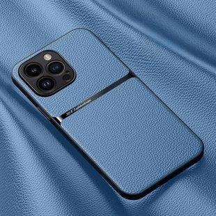 Шкіряний чохол Elegance з магнітом для Apple iPhone 12 Pro Max Light blue