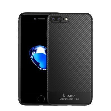 Чехол Ipaky Carbon Fiber для iPhone 7 Plus / 8 Plus