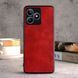Кожаный чехол AIORIA Vintage для Realme C63 red