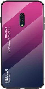 Чехол Realme X Gradient Hello Rose Blue