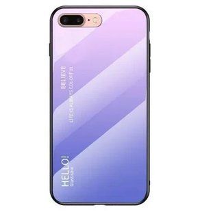 Чохол Apple iPhone 8 Plus Gradient Hello Pink Purple