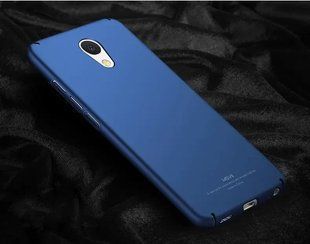 Чехол MSVII для Meizu M5 mini (поликарбонат) Blue