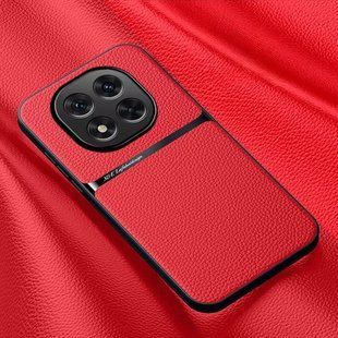 Шкіряний чохол Elegance з магнітом для Xiaomi Redmi Note 14 Pro Plus 5G Red