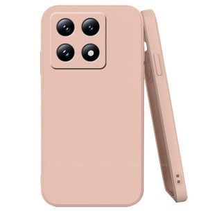 Силиконовый чехол Soft Touch для Xiaomi 14T Pro Pink
