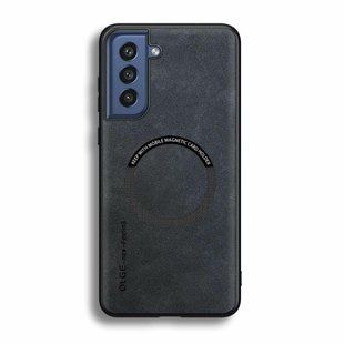 Шкіряний чохол OLGE з MagSafe для Samsung Galaxy S22 Plus Dark gray