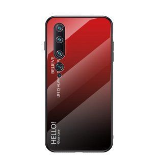 Чохол Xiaomi Mi 10 Gradient Hello Red Black
