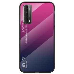 Чохол Huawei P Smart 2021 Gradient Hello Rose Blue