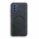 Шкіряний чохол OLGE з MagSafe для Samsung Galaxy S22 Plus Dark gray